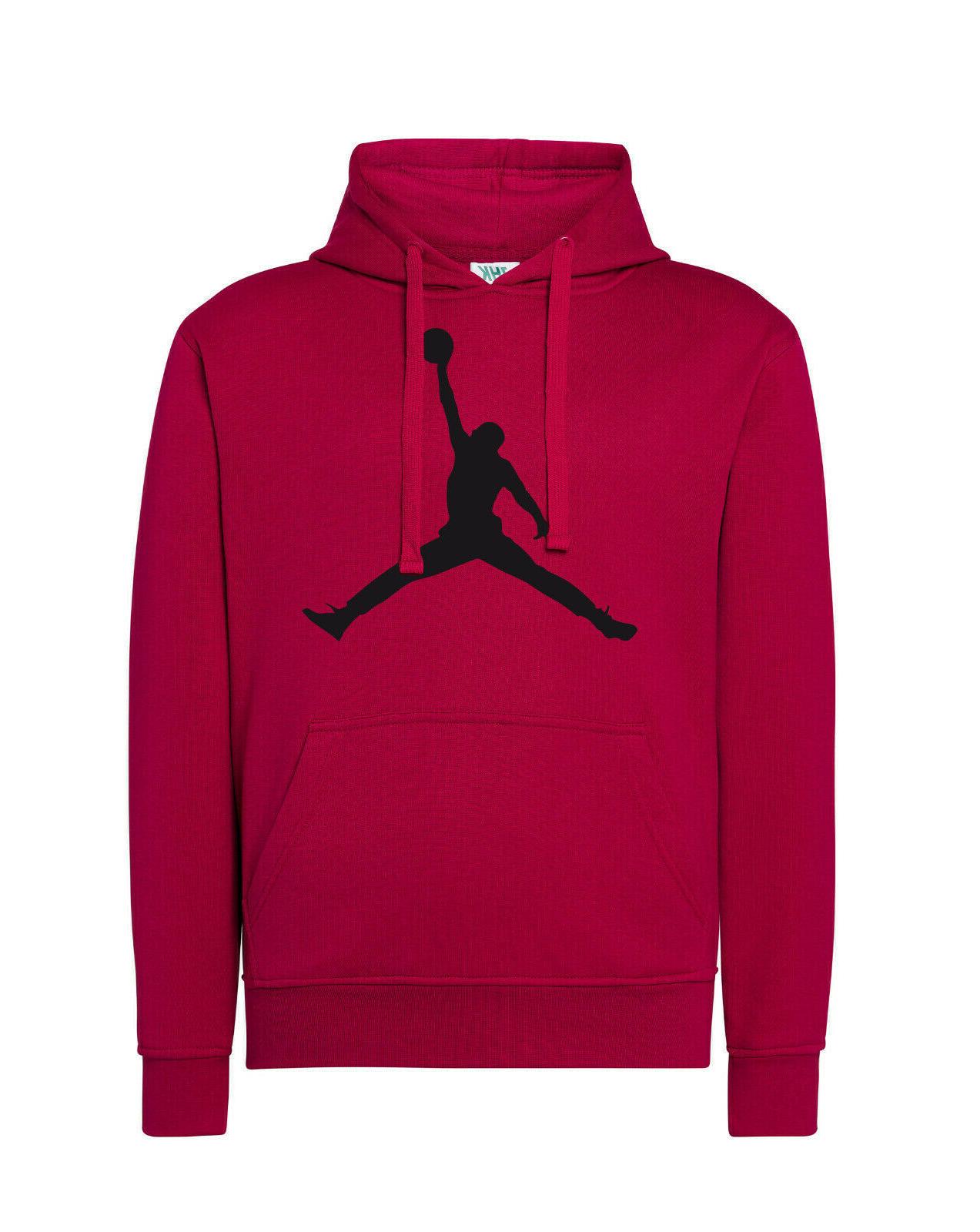 felpa cappuccio air jordan s m l