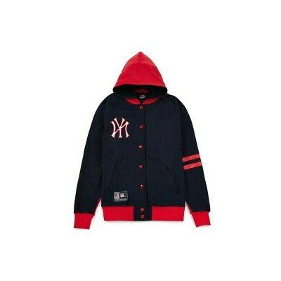 felpa cappuccio artic hooded fleece letterman newyan