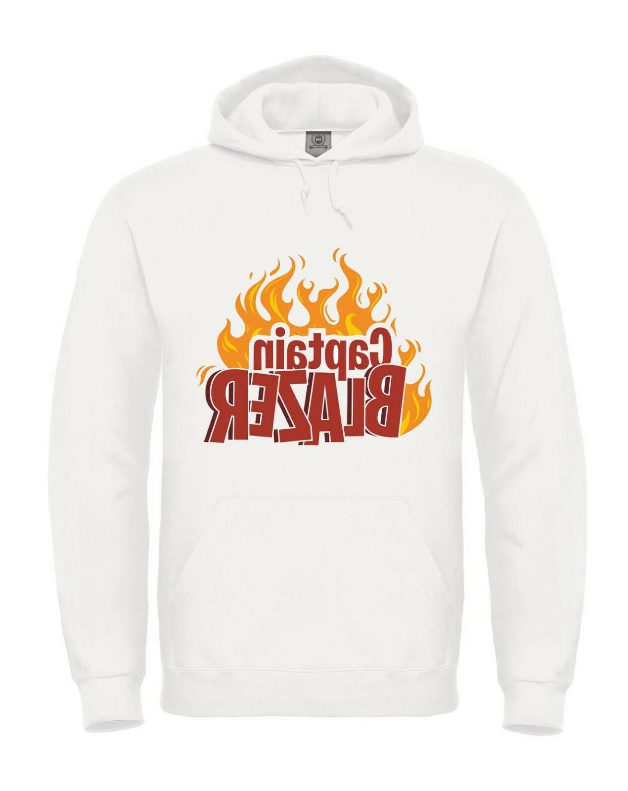 felpa cappuccio bambino adulto captain blazer v2