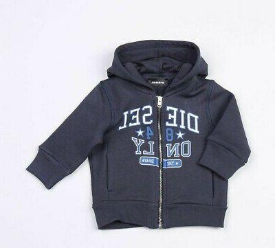 felpa cappuccio bambino autunno inverno 6 mesi