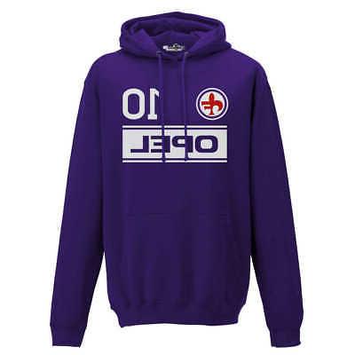 felpa cappuccio calcio vintage giancarlo fiorentina 10