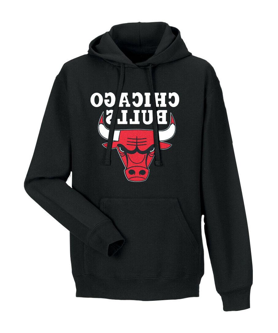 felpa cappuccio chicago bulls s m l