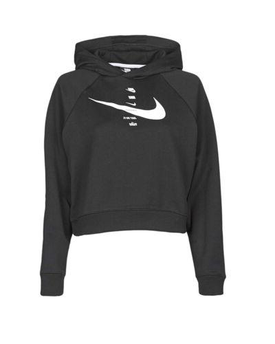 felpa cappuccio donna cu5676 nero
