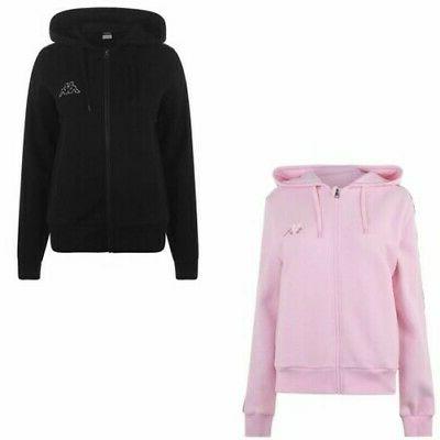 felpa cappuccio e zip intera donna maglia