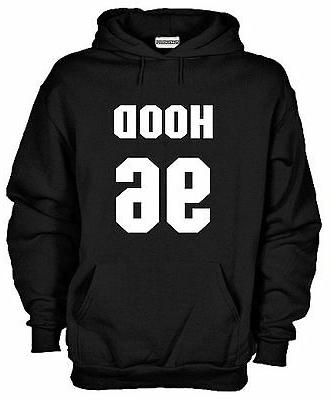 felpa cappuccio five second kj859 hood 96