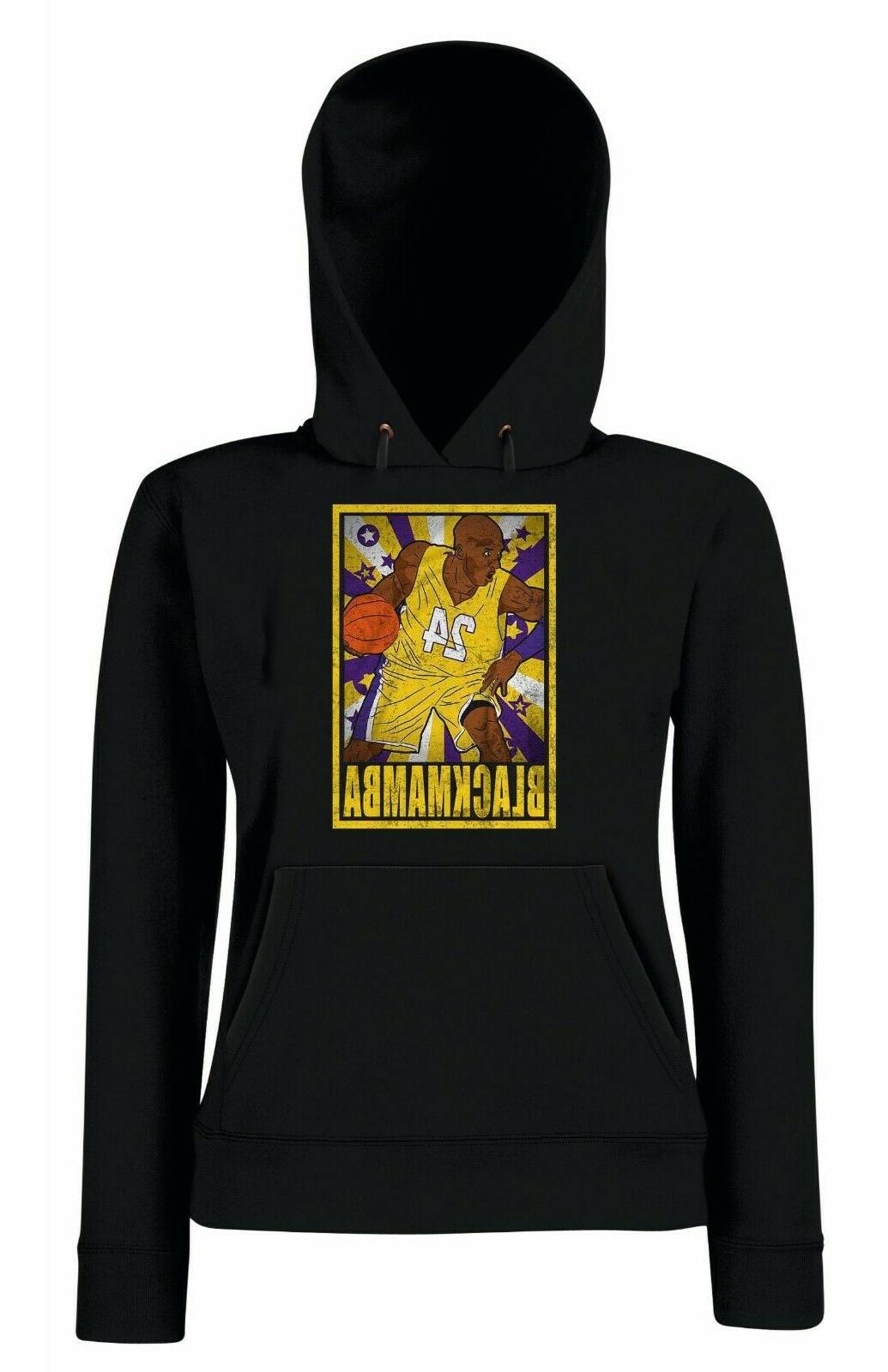 felpa cappuccio kobe bryant v3 24 lakers