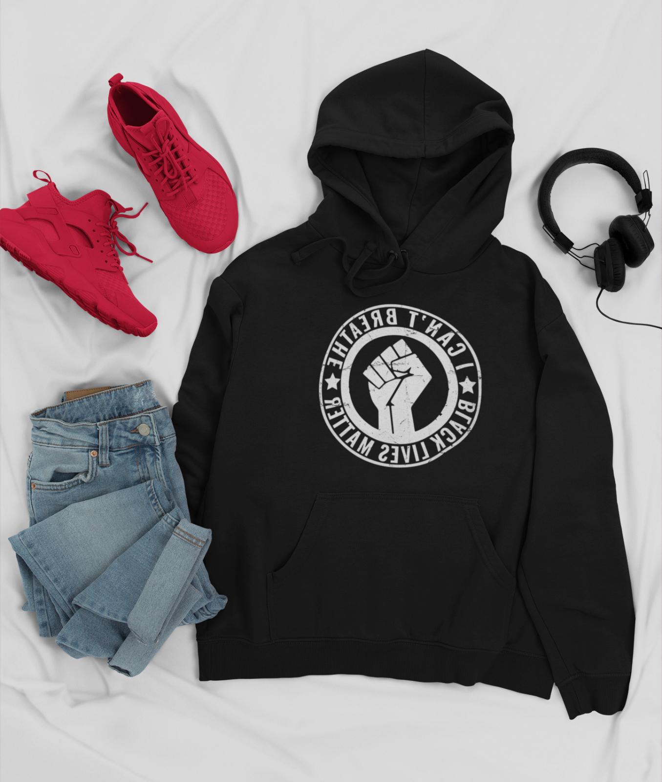 felpa cappuccio uomo donna i can t