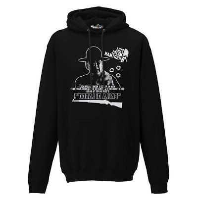 felpa cappuccio uomo full metal hartman palla