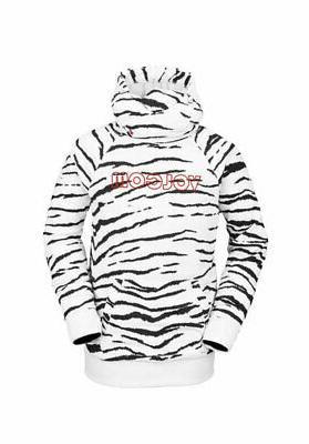 felpa cappuccio uomo hydro riding hoodie white