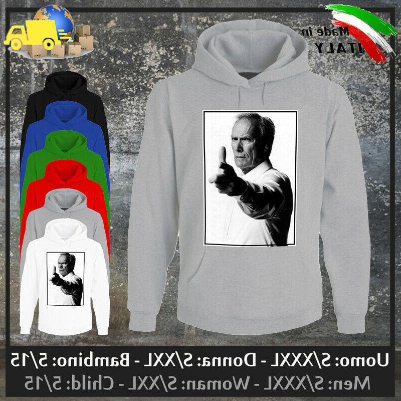 felpa clint eastwood hoodie sweatshirt callagan torino