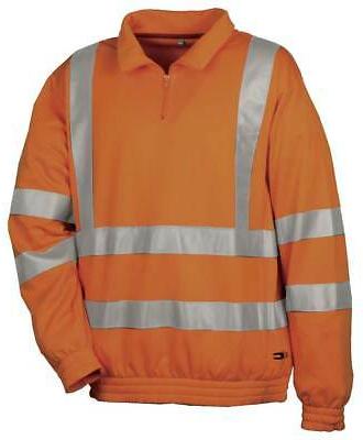 felpa cofra route hv arancio fluo