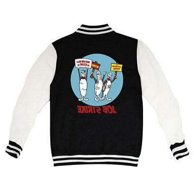 felpa college jacket bowling strike balls killing