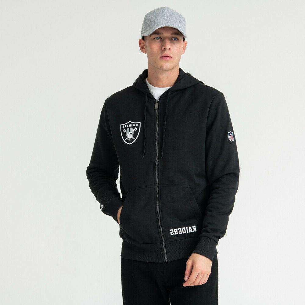 felpa con cappuccio 12123818 full zip nfl