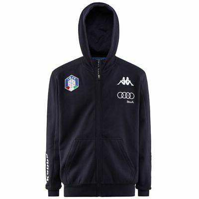 felpa con cappuccio argum 3f fisi blu