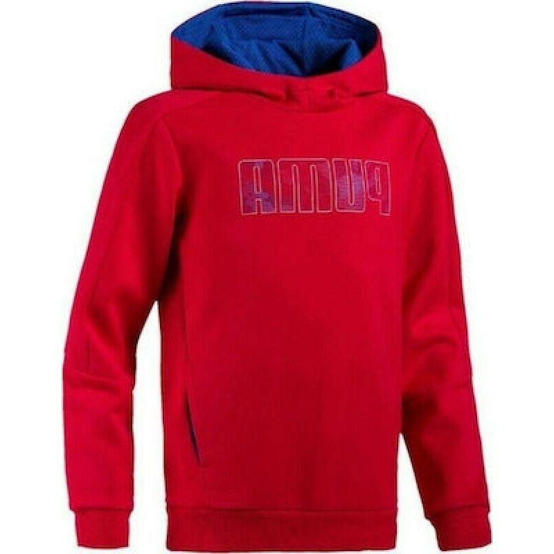 felpa con cappuccio bambino 593271 rosso cotone