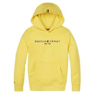 felpa con cappuccio bambino giallo kb0kb050571