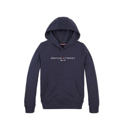 felpa con cappuccio blu kb0kb05796c87