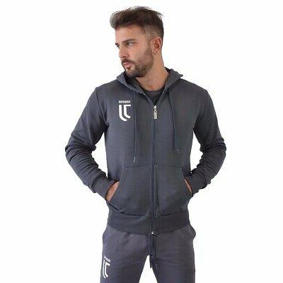 felpa con cappuccio chiusura full zip 2