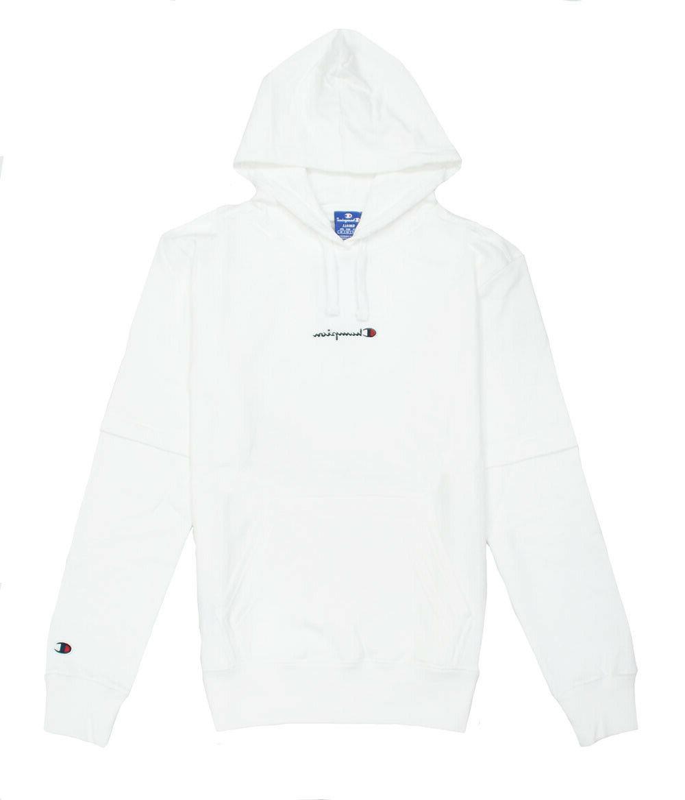 felpa con cappuccio da uomo piccolo logo