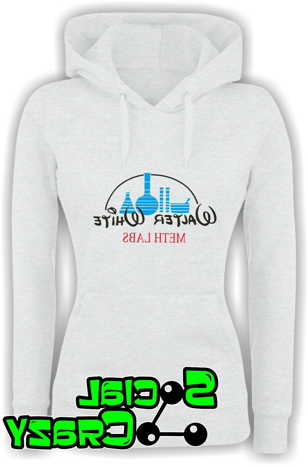 felpa con cappuccio donna breaking bad walt