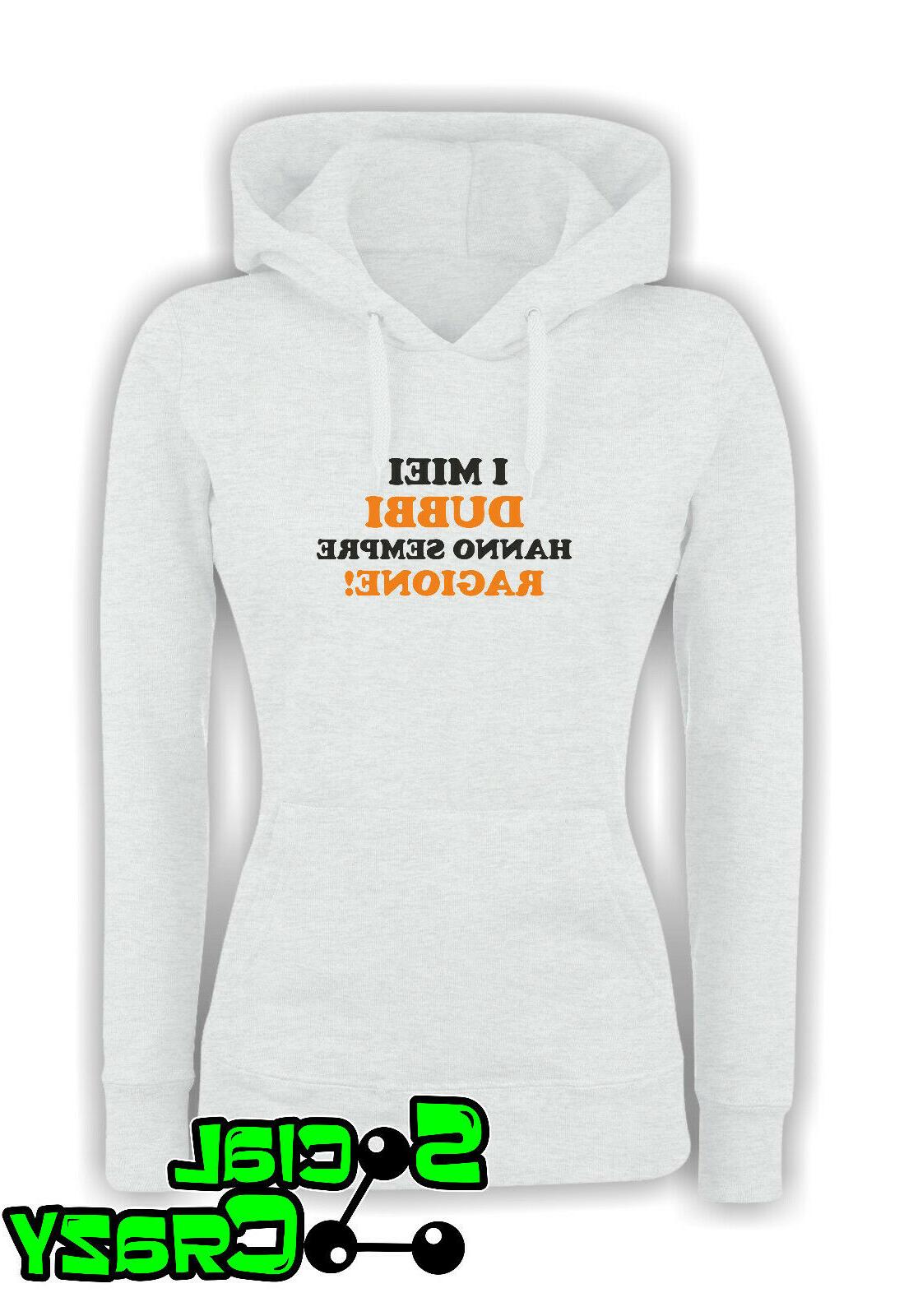 felpa con cappuccio donna i miei dubbi