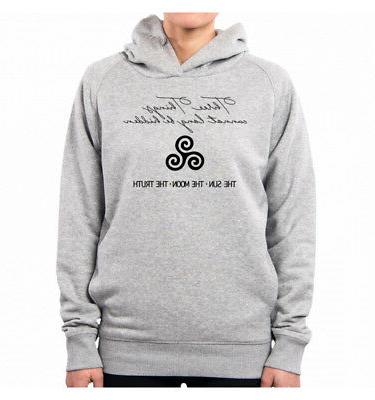felpa con cappuccio donna teen wolf alpha
