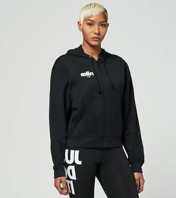 felpa con cappuccio donna vintage full zip