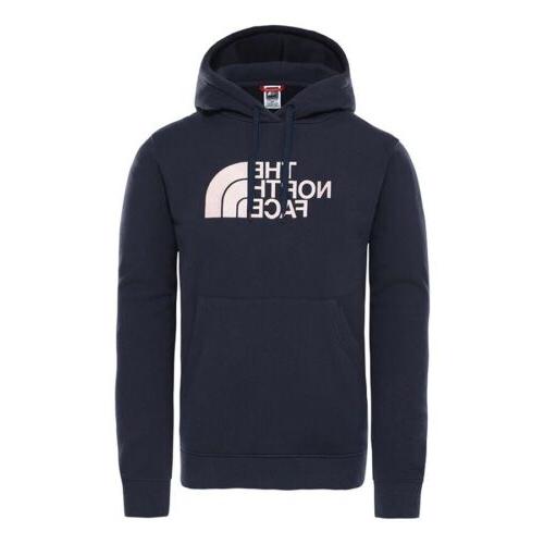felpa con cappuccio drew peak blu uomo