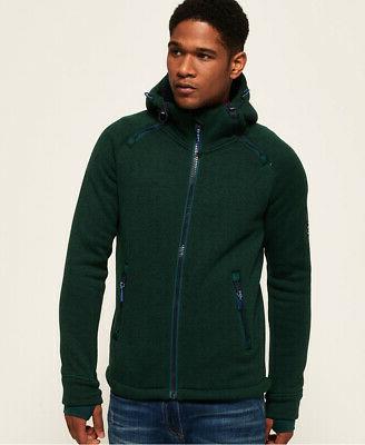 felpa con cappuccio e doppia zip storm