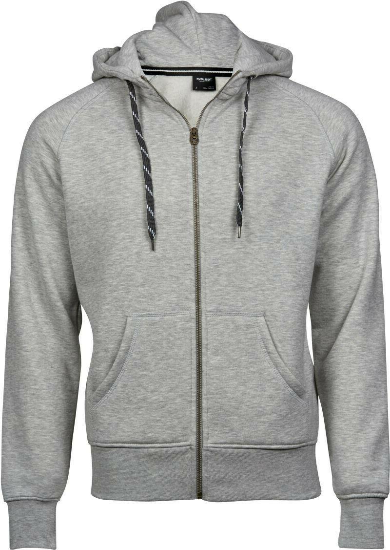felpa con cappuccio e zip 5436