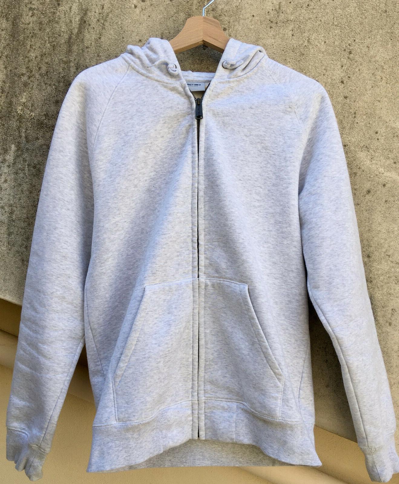 felpa con cappuccio e zip carhartt hooded