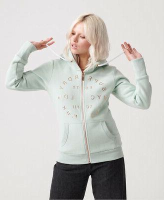 felpa con cappuccio e zip nyc studio