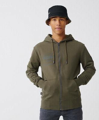 felpa con cappuccio e zip surplus goods