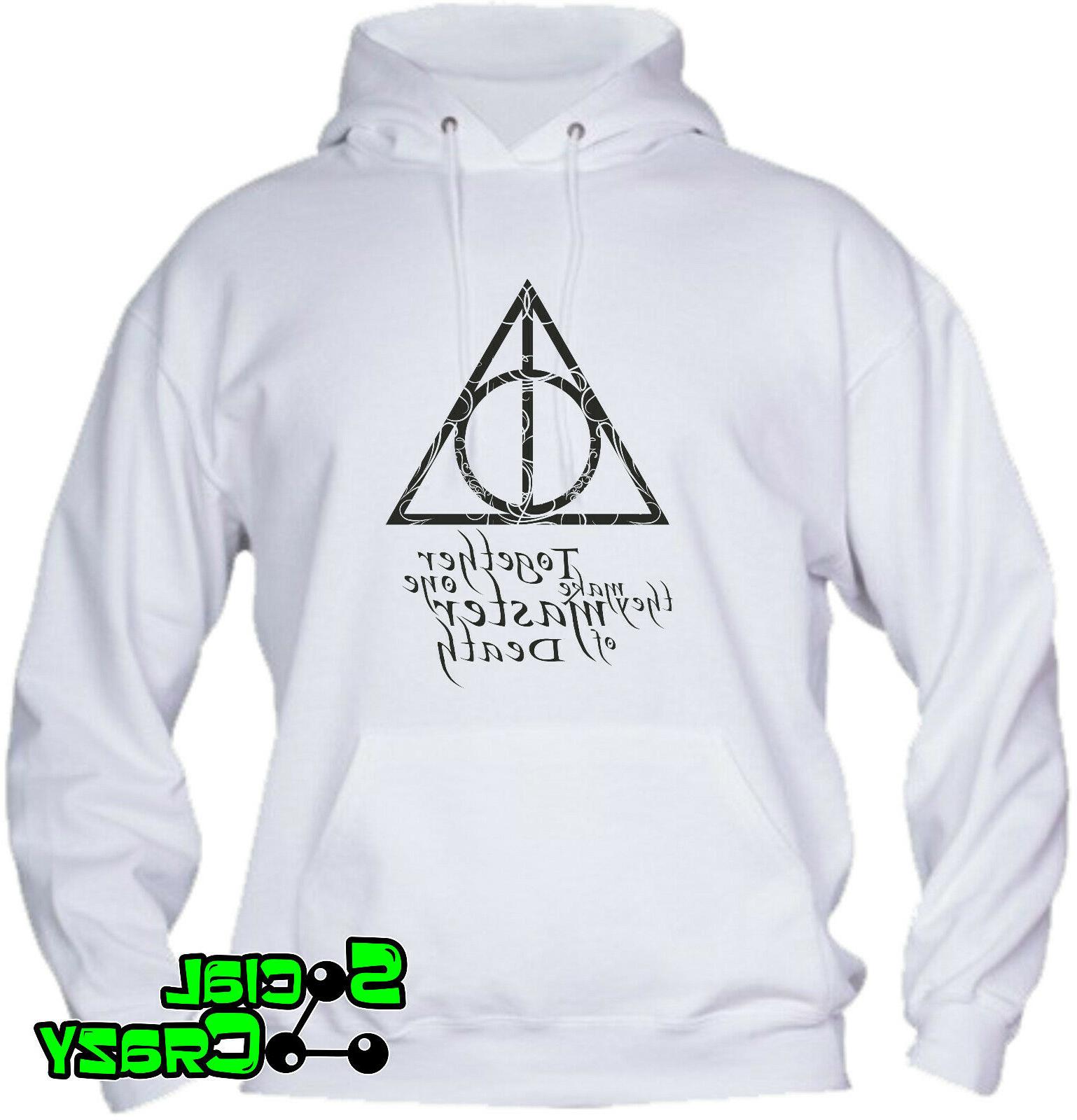 felpa con cappuccio harry potter i doni