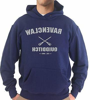 felpa con cappuccio kj1703 ravenclaw quidditch est