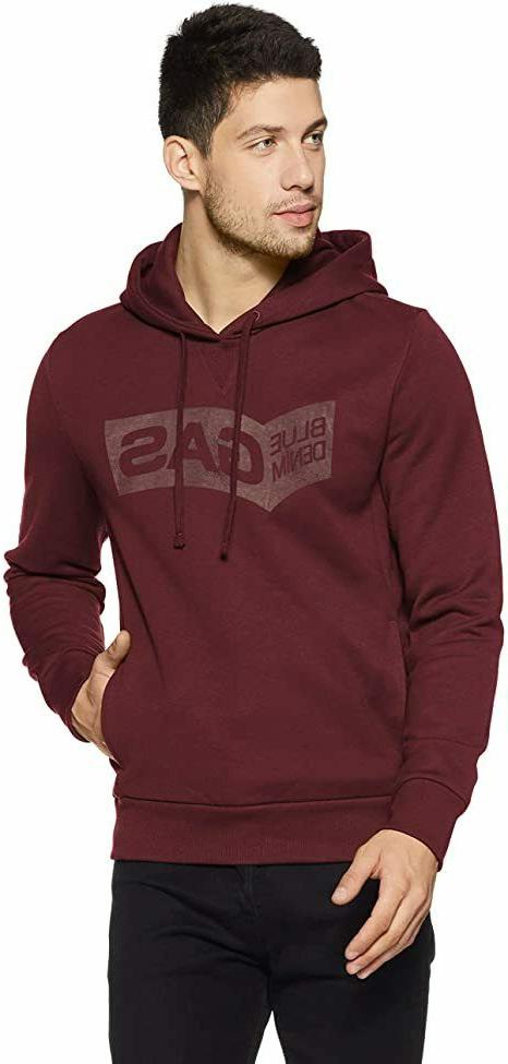 felpa con cappuccio manica lunga con logo