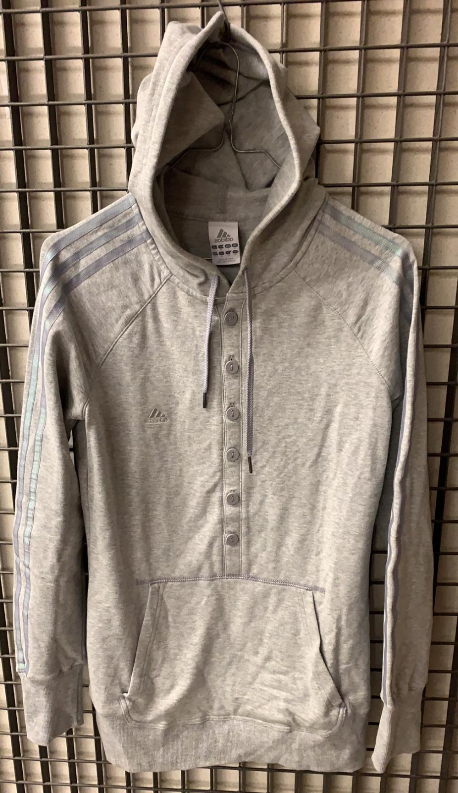 felpa con cappuccio mezza zip donna colore