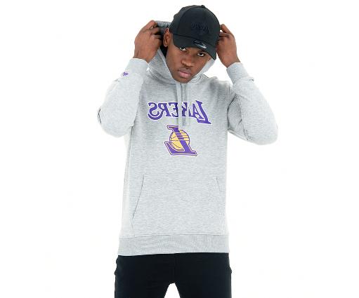 felpa con cappuccio official la lakers