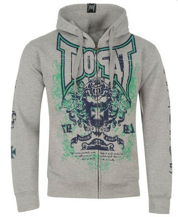 felpa con cappuccio originale con zip e