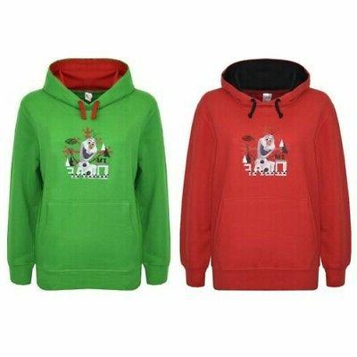 felpa con cappuccio per ragazzi official olaf