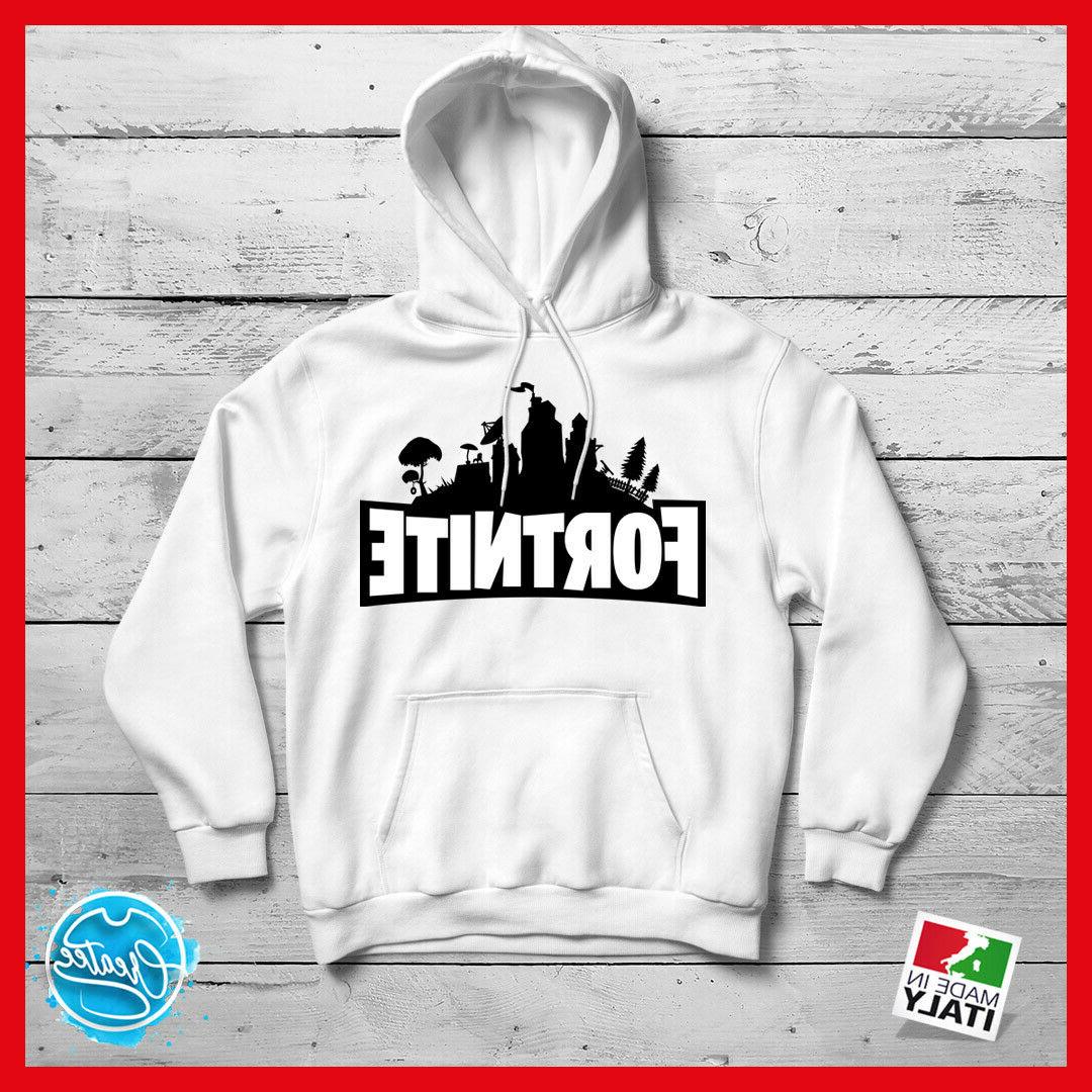 felpa con cappuccio personalizzata fortnite maglia per