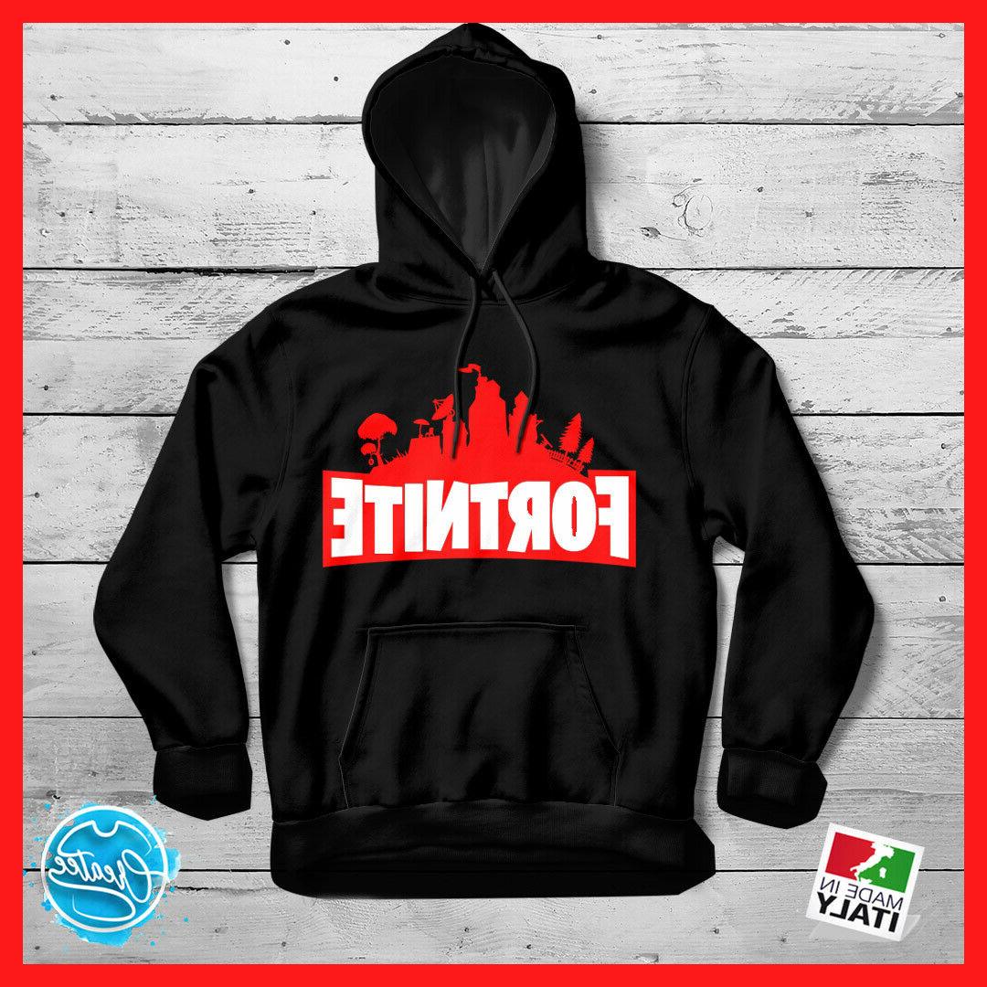 felpa con cappuccio personalizzata fortnite maglia per