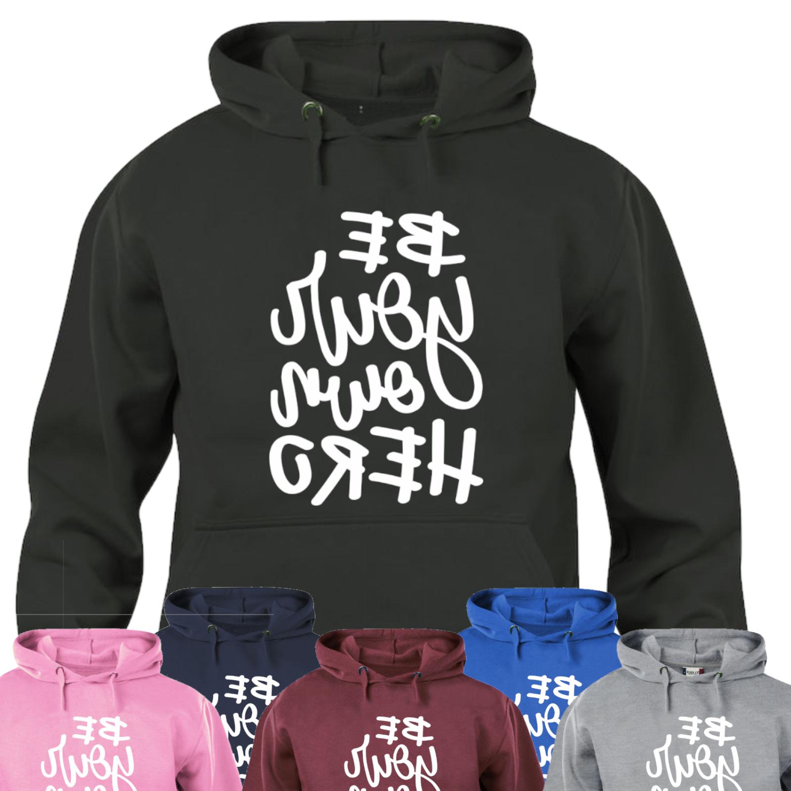 felpa con cappuccio personalizzata manica lunga con