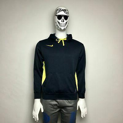 felpa con cappuccio pullover manica lunga blu