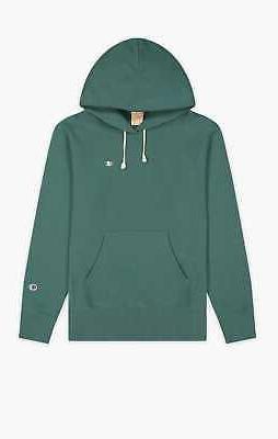 felpa con cappuccio reverse weave 215214 mlg