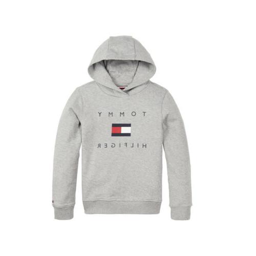 felpa con cappuccio stampa logo kb0kb06142p6u