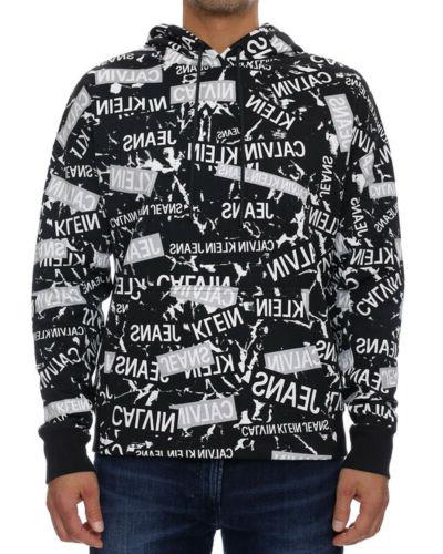 felpa con cappuccio uomo aop hoodie j30j316505