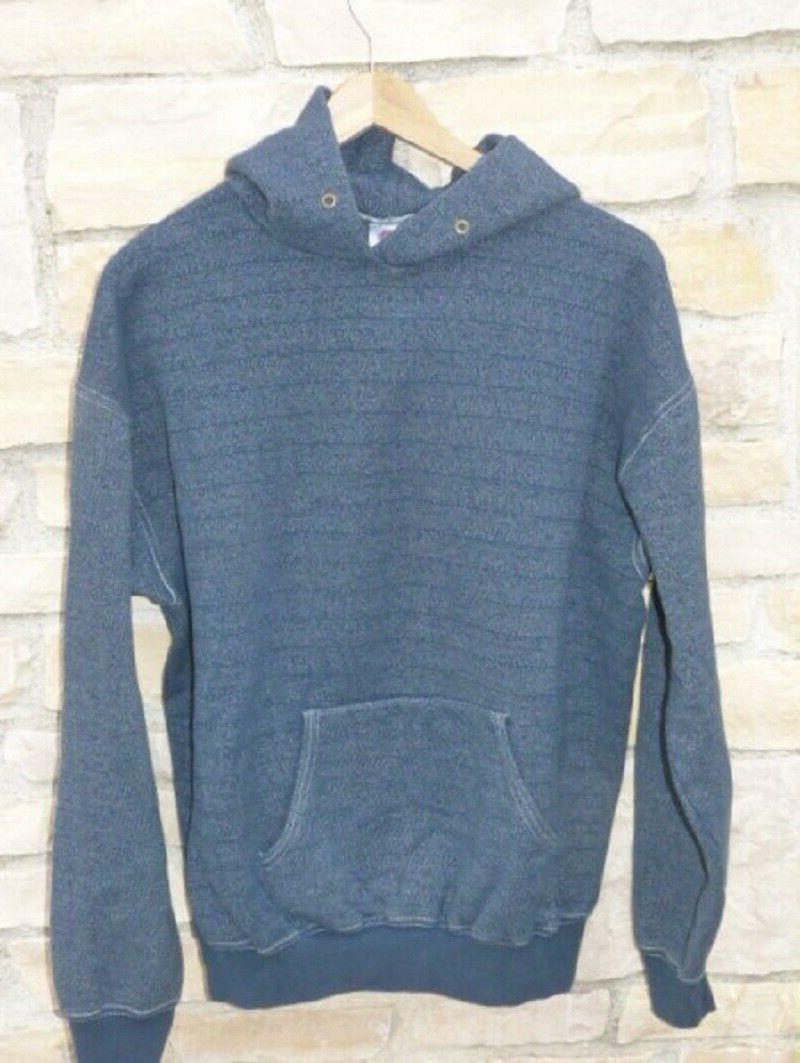 felpa con cappuccio uomo blu men hoodie