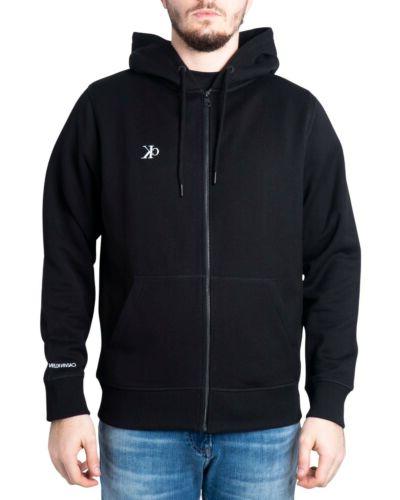 felpa con cappuccio uomo essential reg zip