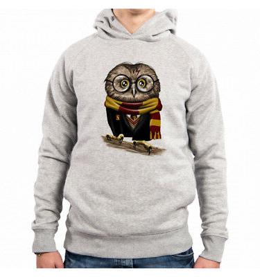 felpa con cappuccio uomo owly potter bok